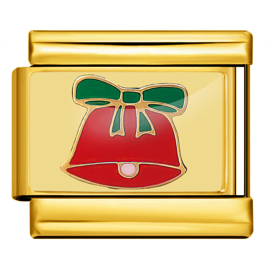 christmas bell charm