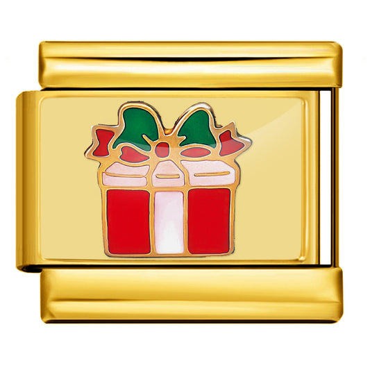 christams gift box charm