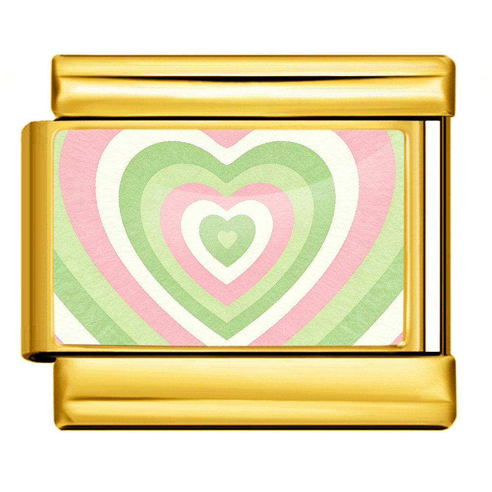 Colorful layers of love charm