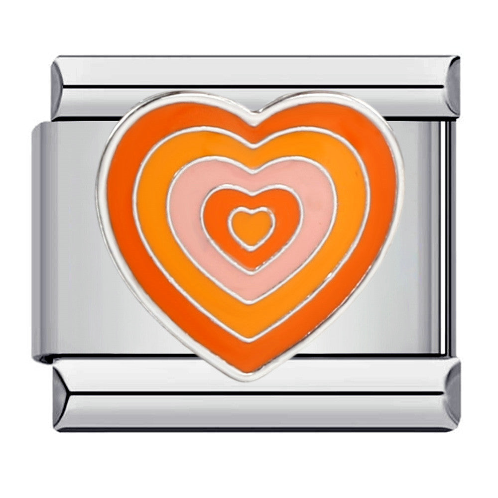 Y2K Sweet Hearts Italian Charm Link for Italian Bracelet