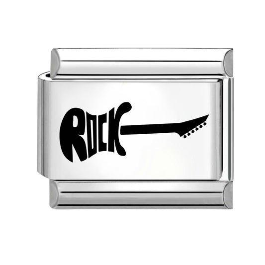 Rock Graphic Personalized Italian Modular Bracelet for women jewelry gift