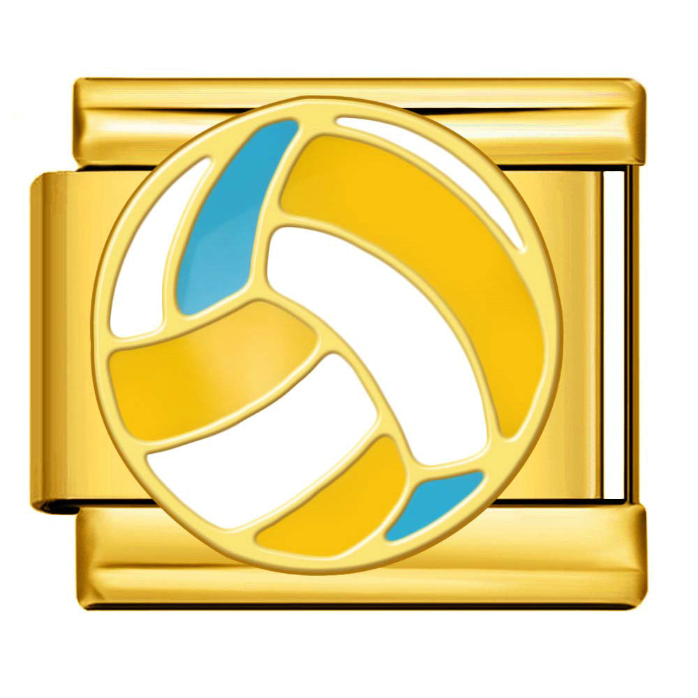 Volleyball Italian Modular Bracelet Charm