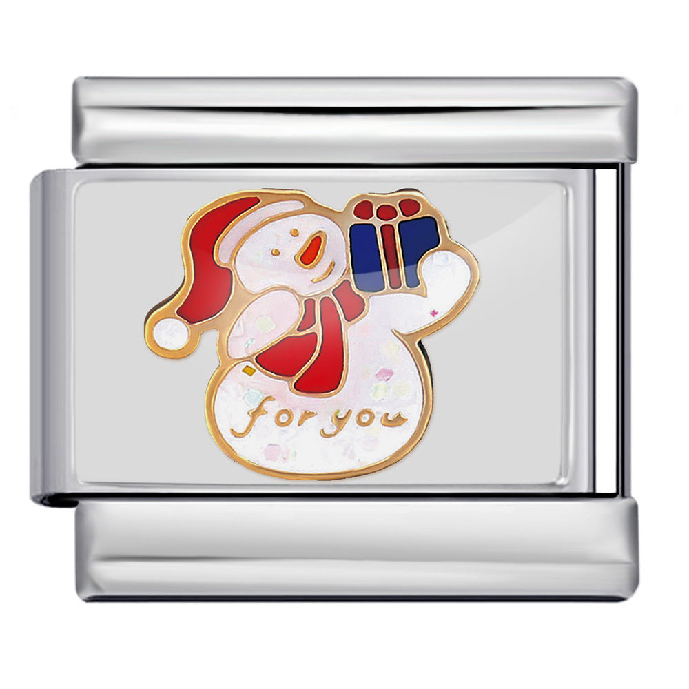 snowman charm